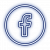 Facebook Icon Neon